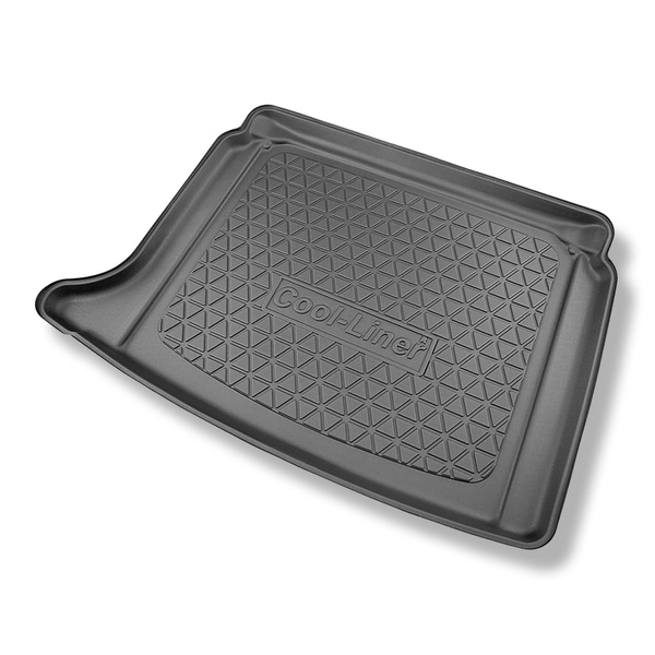 Conjunto de tapetes de bagageira e tapetes de carro feitos sob medida para MG 4 Hatchback (09.2022-....) - parte inferior do porta-malas; sem base móvel de porta-malas