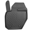 Conjunto de tapetes de bagageira e tapetes de carro feitos sob medida para Volvo V60 Combo (10.2010-01.2018) - não para a versão Plug-in Hybrid