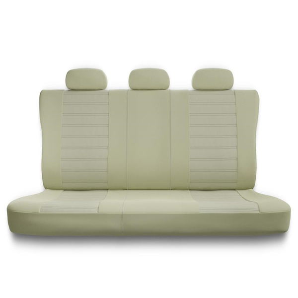 Capas de carro universais para Skoda Fabia I, II, III, IV (1999-....) - Tipo 2 (bege)