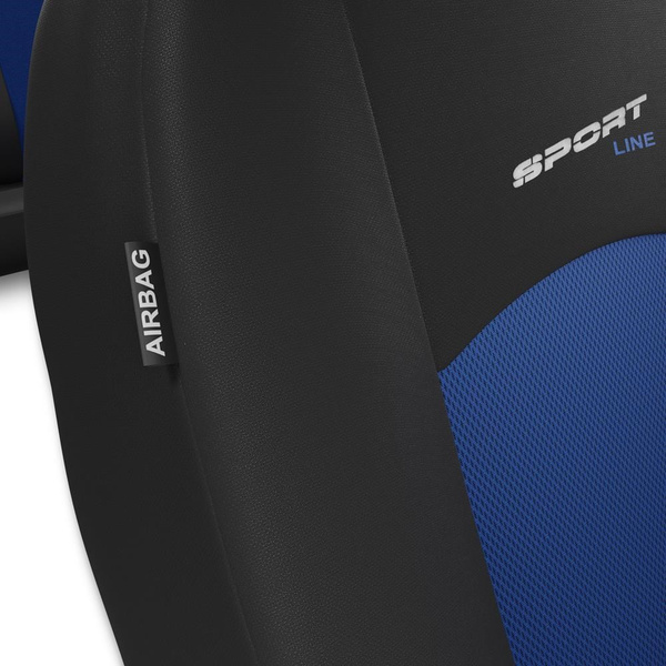 Capas de carro universais para Seat Leon I, II, III (1999-2019) - azul