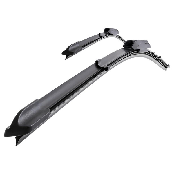 Escovas limpa-vidros para pára-brisas para Mazda 2 II Hatchback, Sedan (06.2007-02.2014) - planas