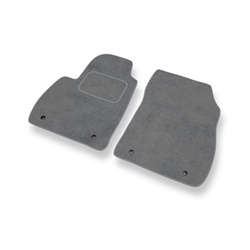 Tapetes de veludo para carros Opel Zafira C Minivan (2011-2019) - Tapetes para carros cinza