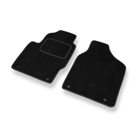 Tapetes de veludo para carros Volkswagen Sharan I (1995-2000) - Tapetes para carros preta