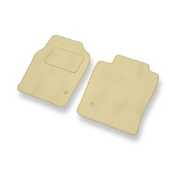 Tapetes de veludo para carros Toyota Previa II Minivan (2000-2006) - Tapetes para carros bege
