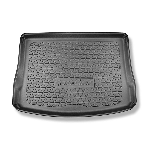 Tapete para a bagageira projetado para Volkswagen ID.3 Hatchback (11.2019-....) - parte superior do porta-malas; base móvel na posição mais alta