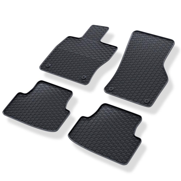 Tapetes de borracha para automóveis Seat Leon III Hatchback, Sportstourer (2013-2020) - preto - 4 pcs.