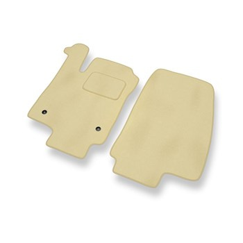 Tapetes de veludo para carros Opel Astra G (1998-2009) - Tapetes para carros bege