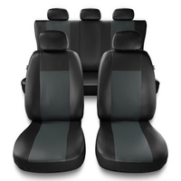 Capas de carro universais para Dacia Sandero I, II (2008-2019) - cinza