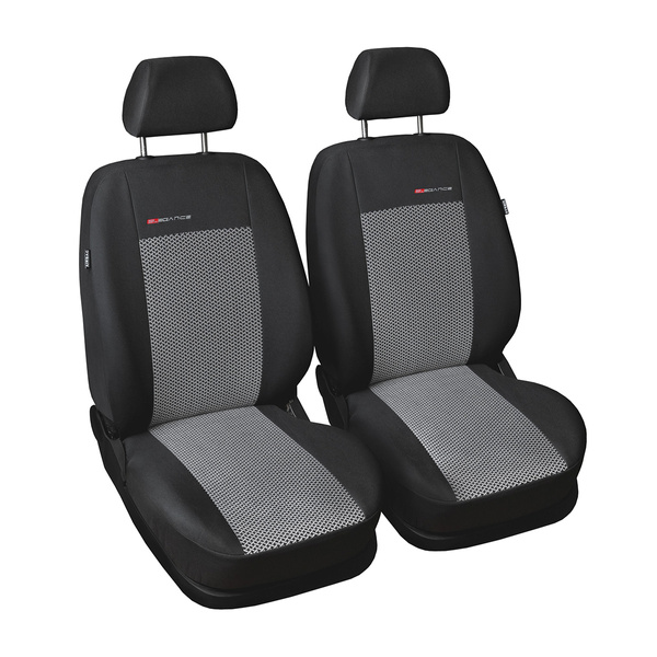 Conjunto de capas para bancos de carro Peugeot Bipper Van (2007-2017) apenas assentos dianteiros - dois individuais - E2