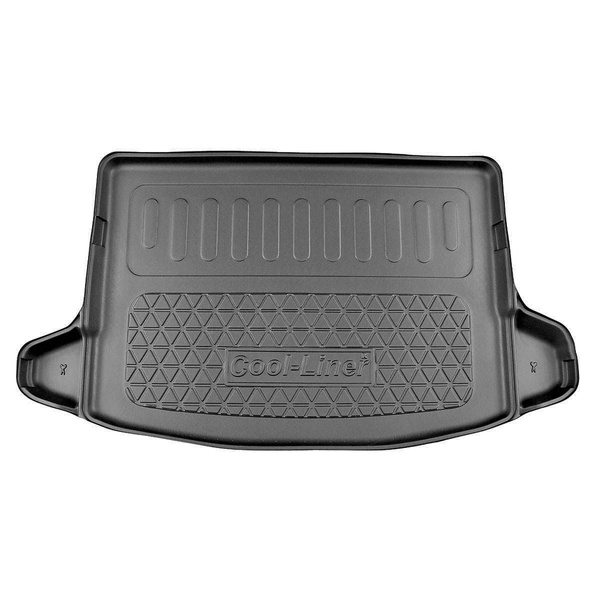 Tapete para a bagageira projetado para SsangYong Korando IV C300 SUV (09.2019-2025) - parte superior do porta-malas; modelos com base móvel de porta-malas; compartimento esquerdo e/ou direito pode ser removido; também para a versão elétrica (e-Motion)
