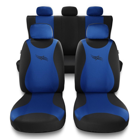 Capas de carro universais para Nissan Maxima IV, V, VI (1995-2009) - azul
