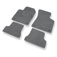 Tapetes de veludo para carros Audi TT I 8N (1998-2006) - Tapetes para carros cinza