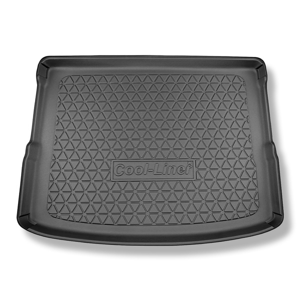 Tapete para a bagageira projetado para Kia Niro II (SG2) Crossover (06.2022-....) - HEV Hybrid; EV (electric); parte superior do porta-malas; base móvel na posição mais alta; não para a versão Plug-in Hybrid