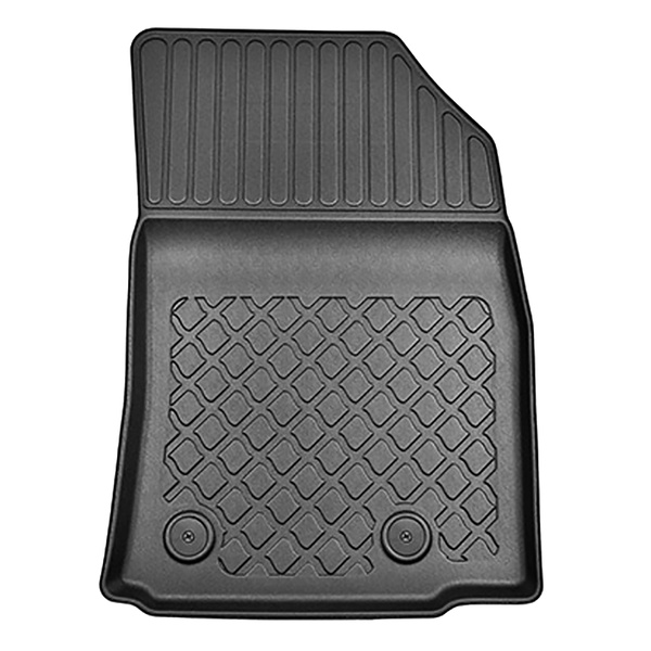 Conjunto de tapetes de bagageira e tapetes de carro feitos sob medida para Citroen C3 Aircross SUV (11.2017-2024) - parte inferior do porta-malas; modelos com base móvel de porta-malas (Flex Floor)
