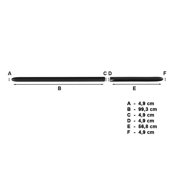 Fitas laterais compatíveis com Toyota Aygo Hatchback (5 portas) - (2005-2013)