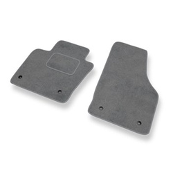 Tapetes de veludo para carros Audi Q3 I 8U SUV (2011-2018) - Tapetes para carros cinza
