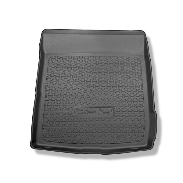 Tapete para a bagageira projetado para Volvo S90 Sedan (10.2016-....) - com roda sobressalente provisória, não para a versão Plug-in Hybrid