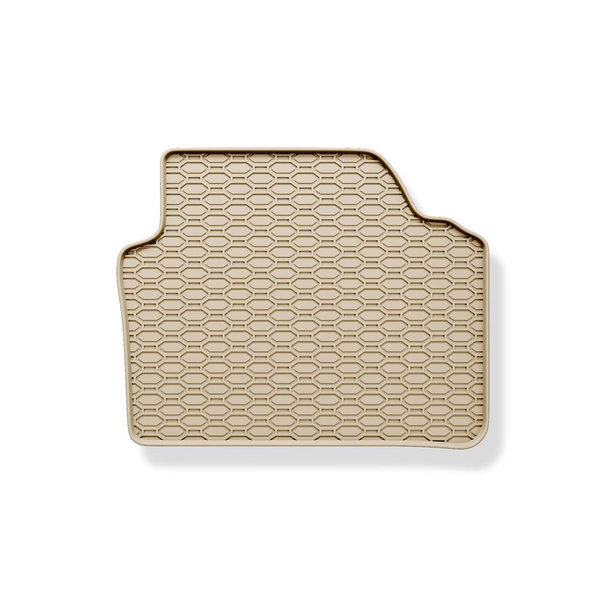 Tapetes de borracha para automóveis BMW Série 3 E90, E91 (2004-2013) - bege