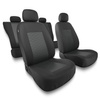 Capas de carro universais para Dacia Duster I, II (2010-2019) - Tipo 3 (cinza)