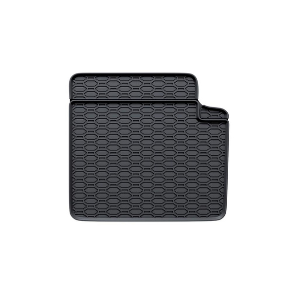 Tapetes de borracha para automóveis Fiat 500 (2007-....) - preto