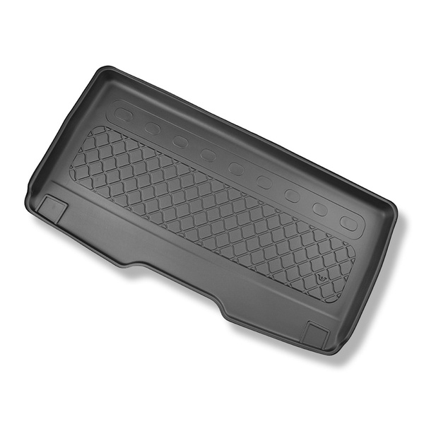 Tapete para a bagageira projetado para Volkswagen Multivan T7 Van (10.2021-....) - longa distância entre eixos; para a terceira fileira de assentos; também para a versão eHybrid PHEV