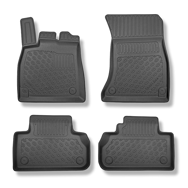 Tapetes TPE para Audi Q5 II FY SUV, Sportback (01.2017-08.2024) - também com tração híbrida