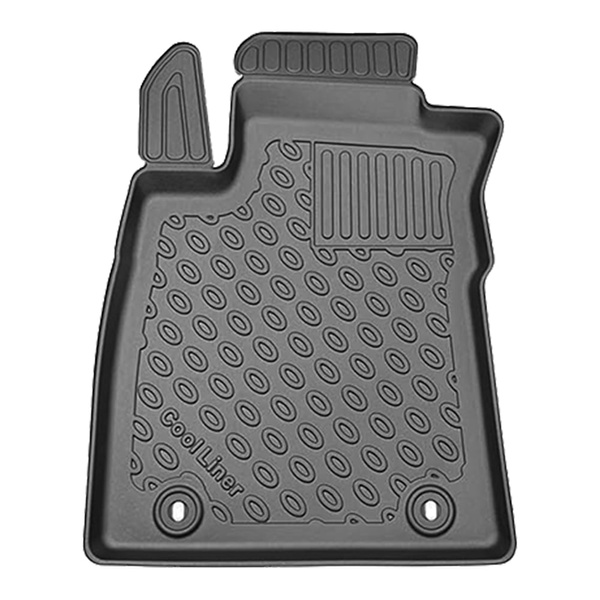 Conjunto de tapetes de bagageira e tapetes de carro feitos sob medida para MG ZS SUV (06.2022-08.2024) - para a parte inferior e superior do porta-malas; com base móvel de porta-malas; não para a versão híbrida+