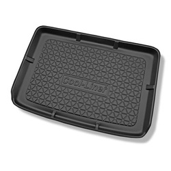 Tapete para a bagageira projetado para Skoda Yeti SUV (06.2009-11.2017) - parte superior do porta-malas; com roda sobressalente completa