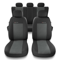 Capas de carro universais para Dacia Sandero I, II (2008-2019) - Tipo 2 (cinza)