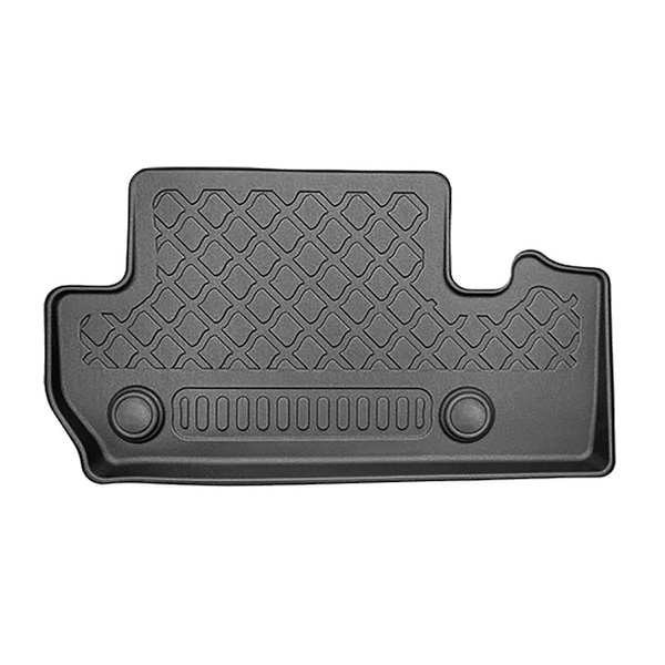 Conjunto de tapetes de bagageira e tapetes de carro feitos sob medida para Peugeot 3008 II SUV (11.2016-11.2023) - parte inferior do porta-malas com preparação sob a base móvel do porta-malas; sob / sem base móvel de porta-malas (Flex door); não para a ve