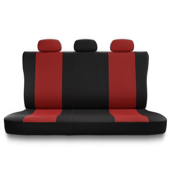 Capas de carro universais para Peugeot 406 (1995-2004) - vermelho