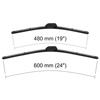 Escovas limpa-vidros para pára-brisas para Lexus GS III Sedan (2005-2012) - planas