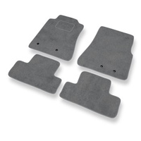 Tapetes de veludo para carros Ford Mustang V (2005-2014) - Tapetes para carros cinza