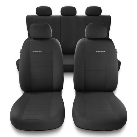 Capas de carro universais para Audi A4 B5, B6, B7, B8, B9 (1995-2024) - Tipo 4 (cinza)