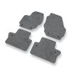 Tapetes de veludo para carros Volvo S60 II Sedan (2010-2018) - Tapetes para carros cinza
