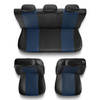 Capas de carro universais para Audi A3 8L, 8P, 8V (1996-2019) - azul