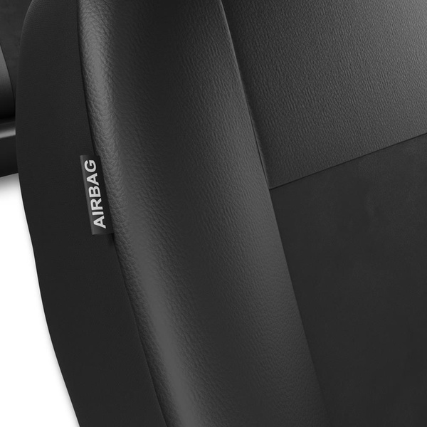 Capas de carro universais para Dacia Dokker (2012-2021) - preto