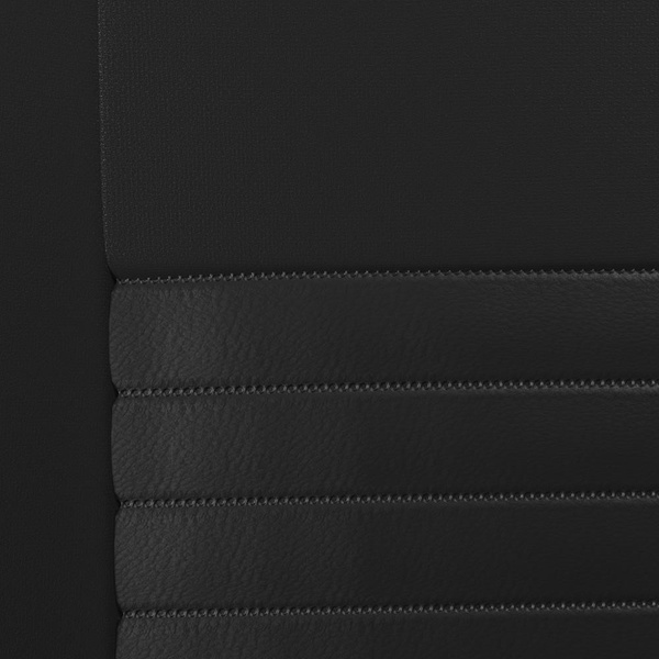 Capas de carro universais para Dacia Sandero I, II, III (2008-....) - Tipo 1 (preto)