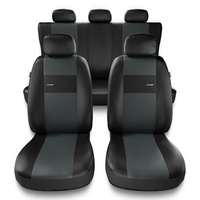 Capas de carro universais para Volkswagen Passat B4, B5, B6, B7, B8 (1993-2019) - cinza