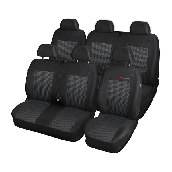 Conjunto de capas para bancos de carro Citroen Jumper III Van (2014-....) 7 lugares - E3
