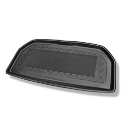 Tapete para a bagageira projetado para Ford Galaxy II Minivan (06.2006-08.2015) - 7 lugares - terceira fileira levantada (no espaçamento atrás da terceira fileira de assentos); sem ar condicionado de zona 2/3 (TREND)