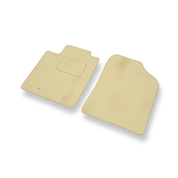 Tapetes de veludo para carros Toyota Celica VII Liftback (1999-2006) - Tapetes para carros bege