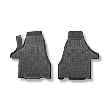 Tapetes TPE para Volkswagen Transporter T5, T6 Van (12.2015-10.2022) - Carros de transporte van e combi; tanto longo como curto