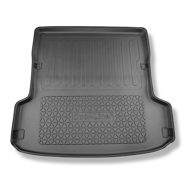 Tapete para a bagageira projetado para Kia EV9 SUV (10.2023-....) - 6/7 lugares; para a segunda fileira de assentos (terceira fileira inclinada)