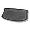Tapete para a bagageira projetado para Suzuki Splash Hatchback (01.2008-11.2014) - para modelos com fundo duplo = porta-malas superior
