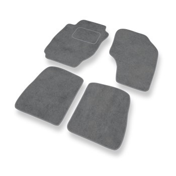 Tapetes de veludo para carros Toyota RAV4 I (1994-2000) - Tapetes para carros cinza