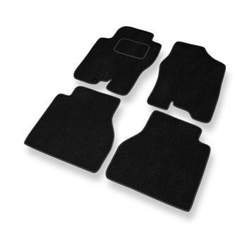 Tapetes de veludo para carros Nissan Navara D40 Pick-Up (2005-2014) - Tapetes pa