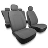 Capas de carro universais para Audi A3 8L, 8P, 8V (1996-2019) - cinza