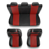 Capas de carro universais para Volkswagen Passat B4, B5, B6, B7, B8 (1993-2019) - vermelho