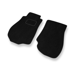 Tapetes de veludo para carros Nissan 350Z Coupé, Roadster (2003-2009) - Tapetes para carros preta